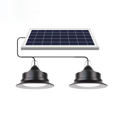 Solar Double Gazebo Pendant Light