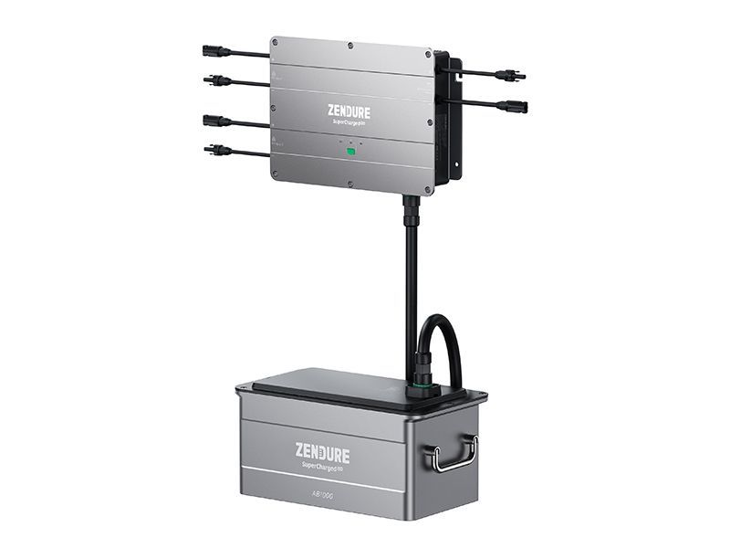 Zendure Solar Flow Smart Hub, Microinverter, and 1kw Battery Kit | KS 
