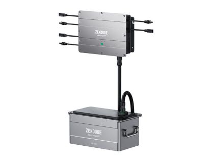 Zendure Solar Flow Smart Hub, Microinverter, and 1kw Battery Kit | KS 