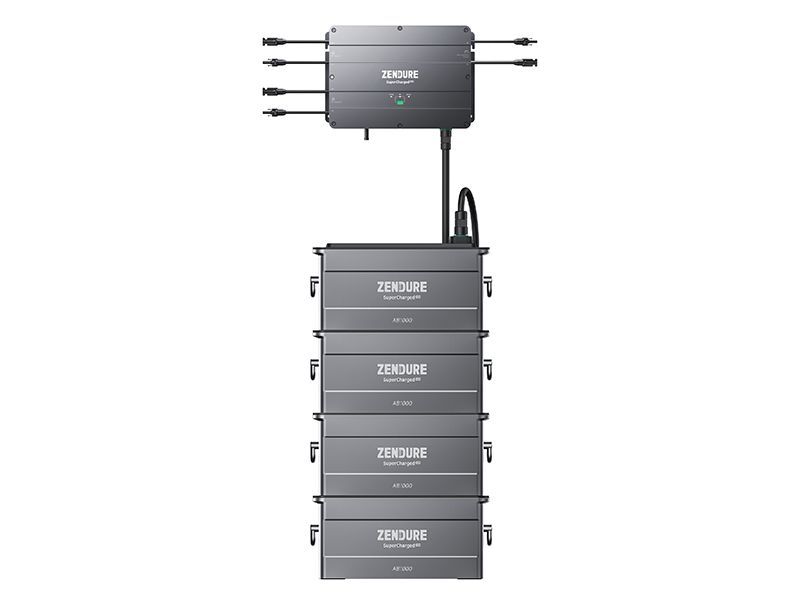Zendure Solar Flow Smart Hub, Microinverter, and 1kw Battery Kit | KS 