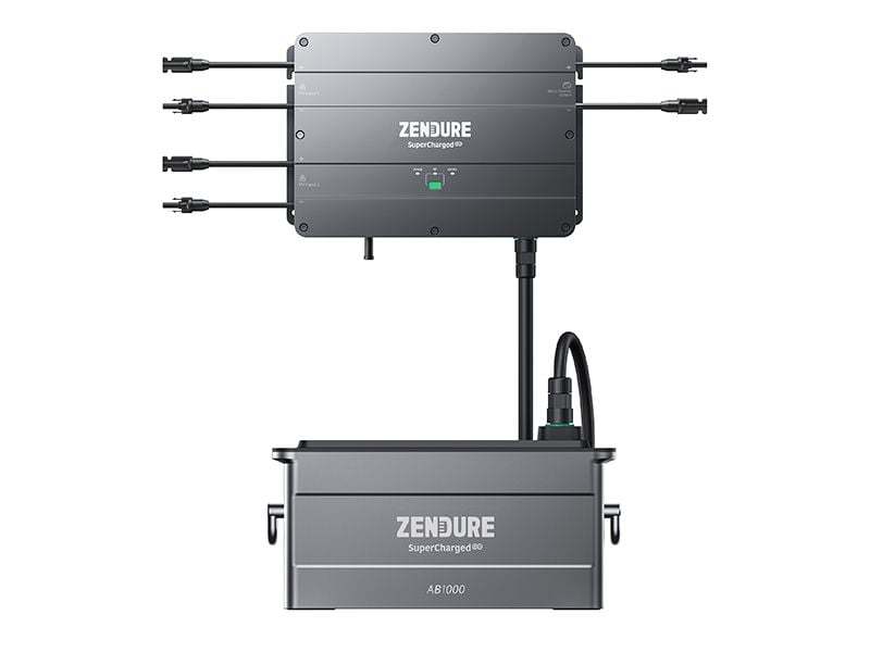 Zendure Solar Flow Smart Hub, Microinverter, and 1kw Battery Kit | KS 