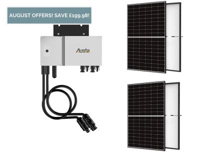 Austa Microinverter 600w With Solar Panels and Bracket Kit | KS 