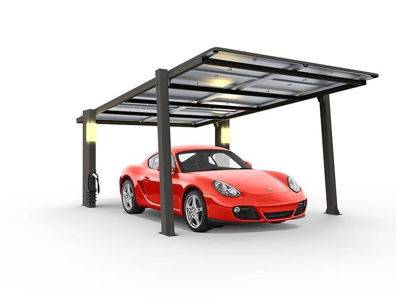 Single Solar Car Port | KS | Ex-Display