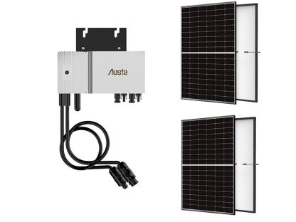 Austa Microinverter 600w With Solar Panels and Bracket Kit | KS 