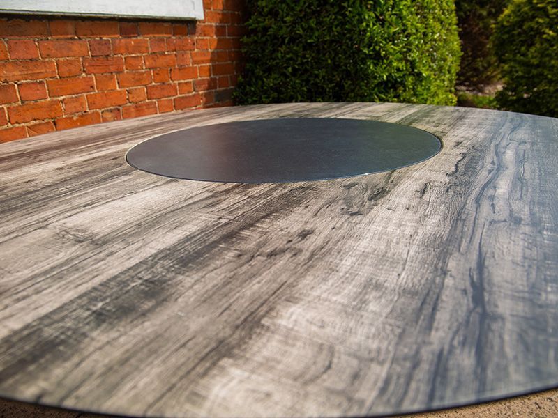 Solar Slate Round Table 1.5m | KS