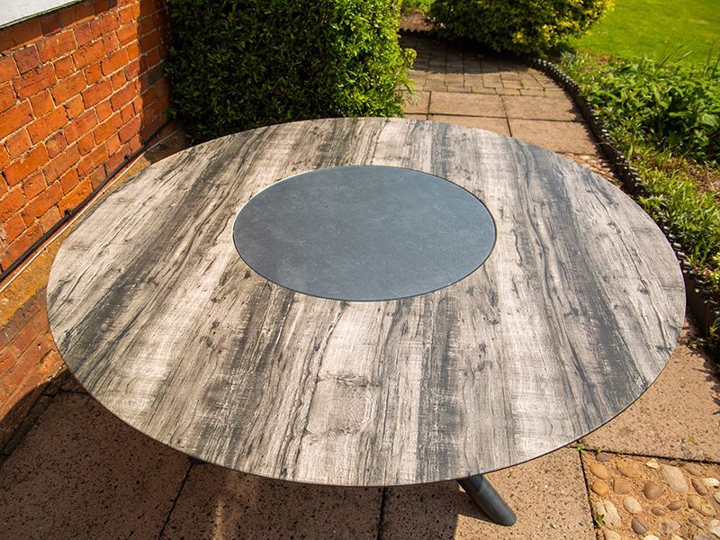 Solar Slate Round Table 1.5m | KS