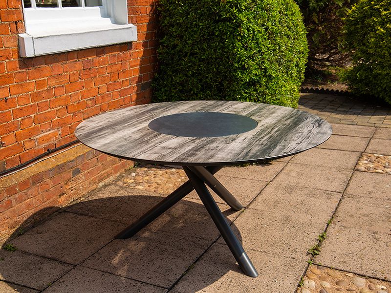 Solar Slate Round Table 1.5m | KS