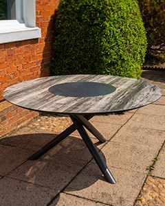Solar Slate Round Table 1.5m | KS