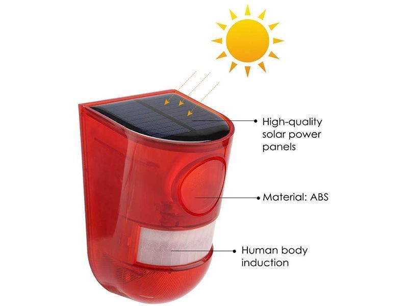 Solar Alarm Lamp | KS