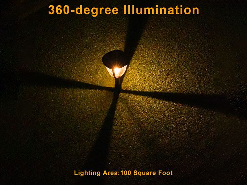 3 In 1 Solar Garden Stake and Wall Light | KS