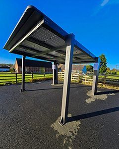 Single Solar Car Port | KS | Ex-Display
