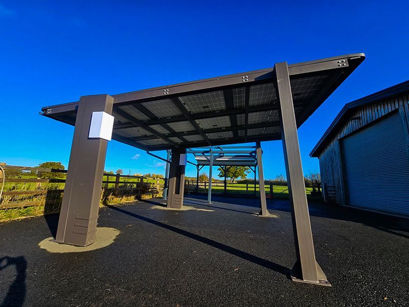 Single Solar Car Port | KS | Ex-Display