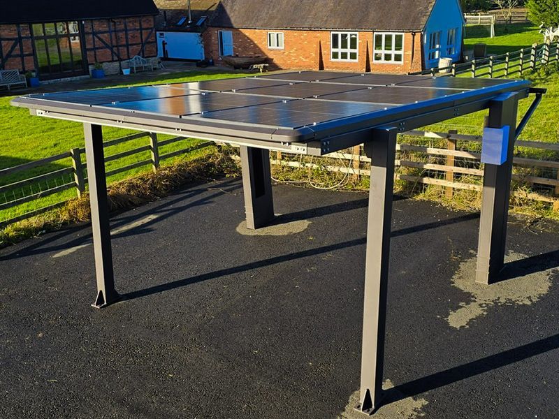 Single Solar Car Port | KS | Ex-Display