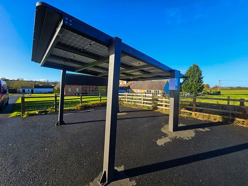 Single Solar Car Port | KS | Ex-Display