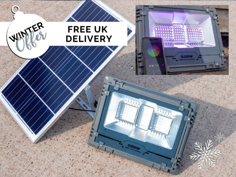 RGB Solar Floodlight | KS