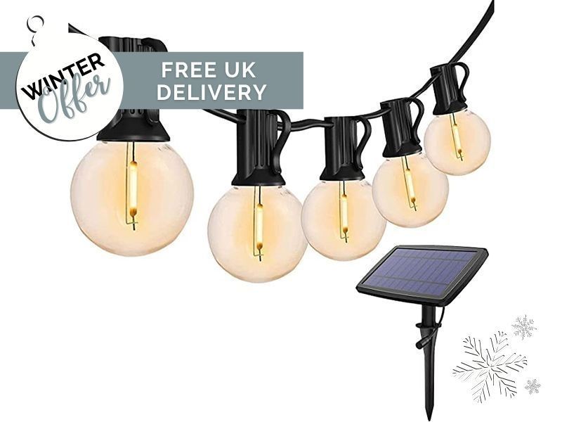 Solar LED Festoon String Lights | KS