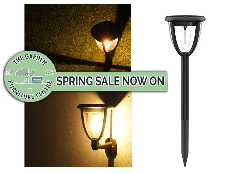 3 In 1 Solar Garden Stake and Wall Light | KS