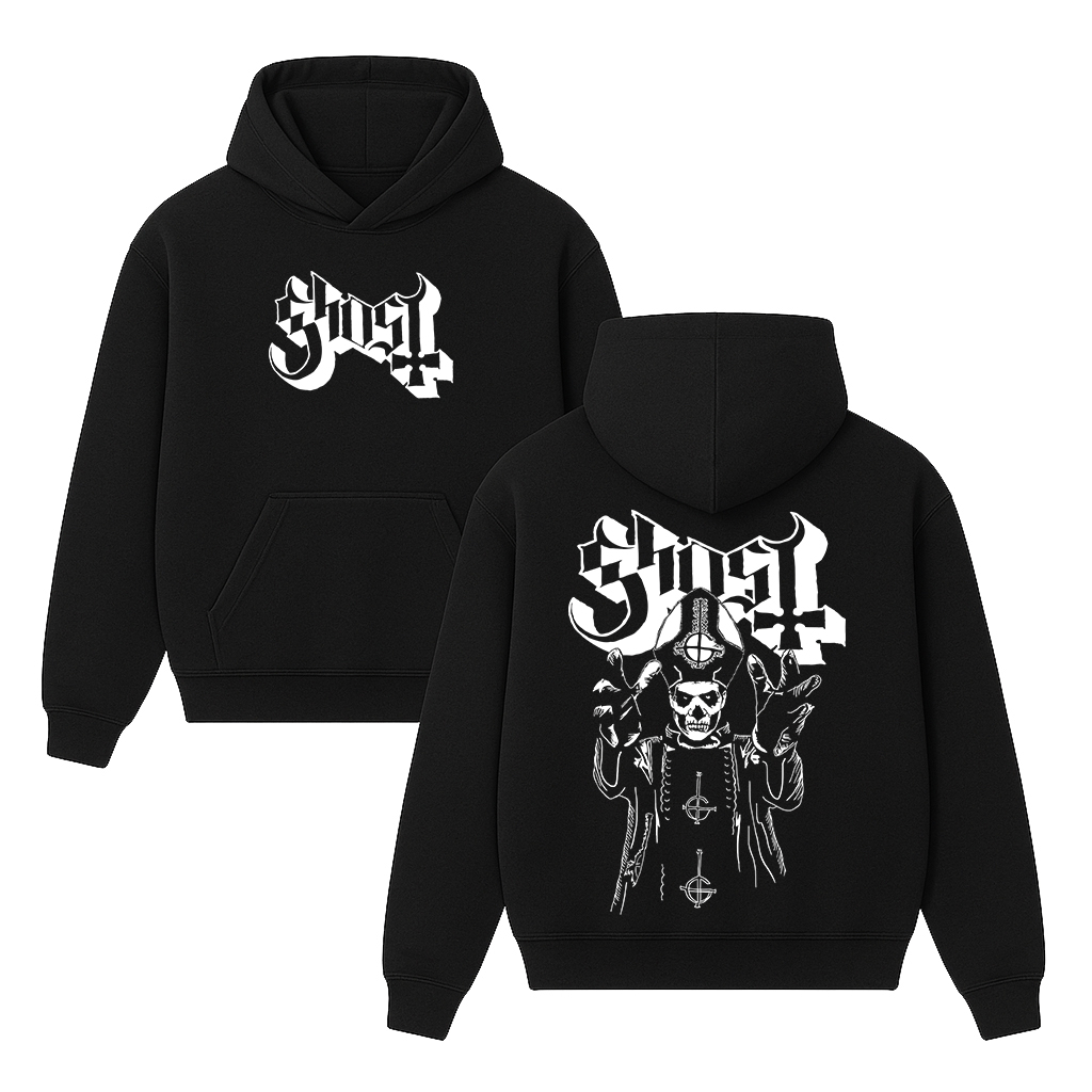 Ghost Cotton Unisex Hoodie