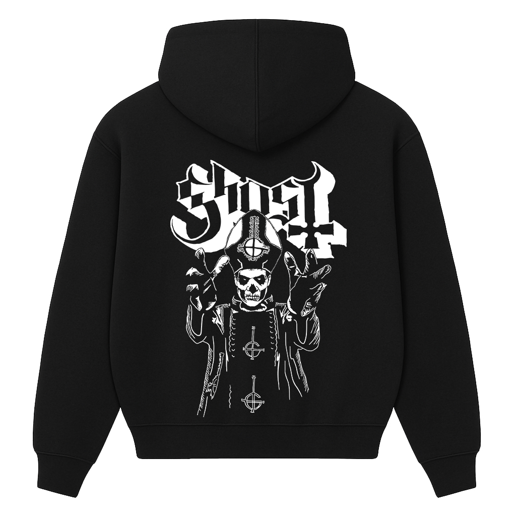 Ghost Cotton Unisex Hoodie
