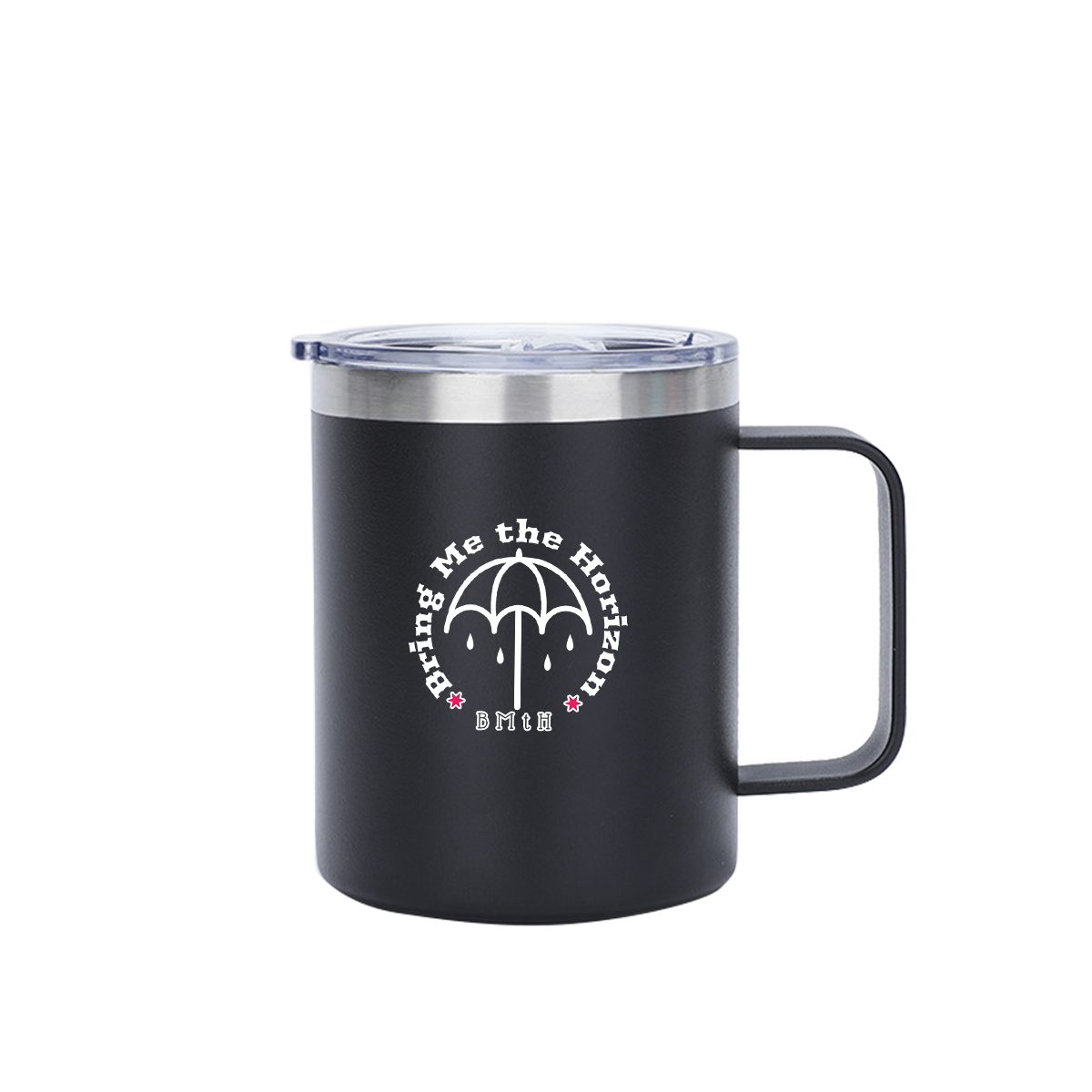 Bring Me The Horizon Insulated Portable Coffee Mug with Handle