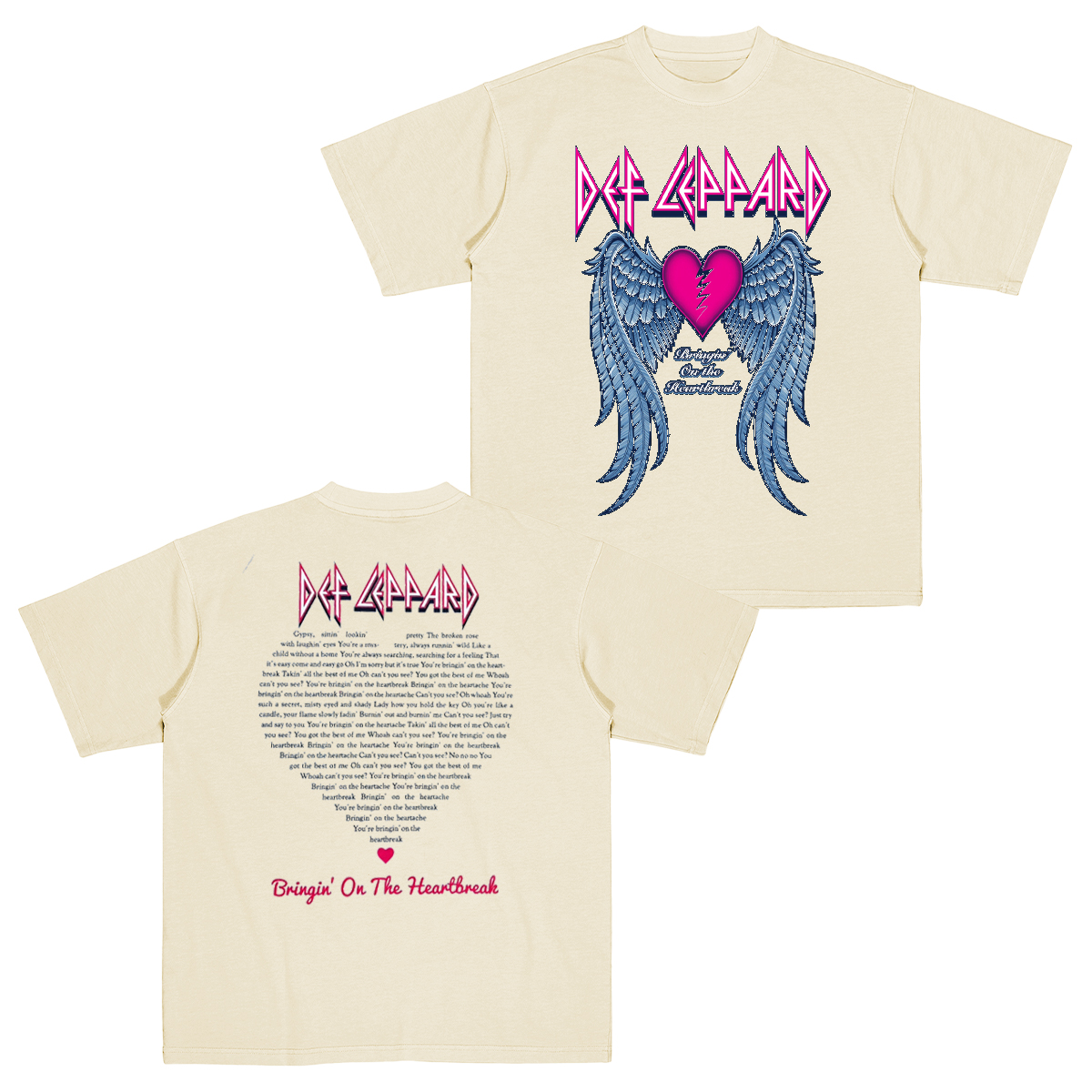 Def Leppard Cotton Unisex T-shirt