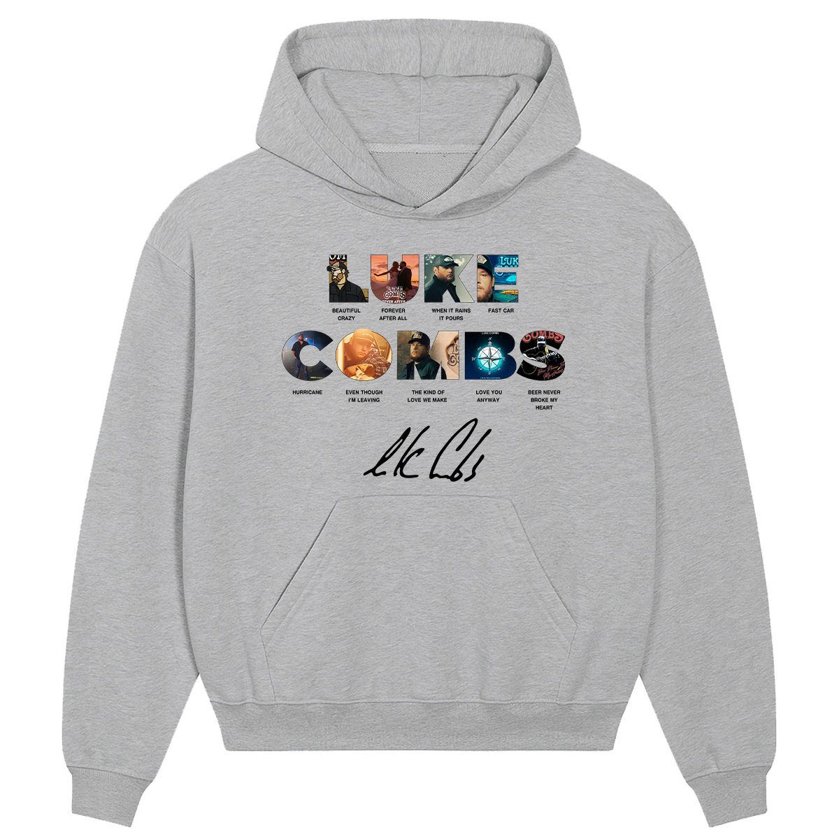 Luke Combs Unisex Cotton Hoodie
