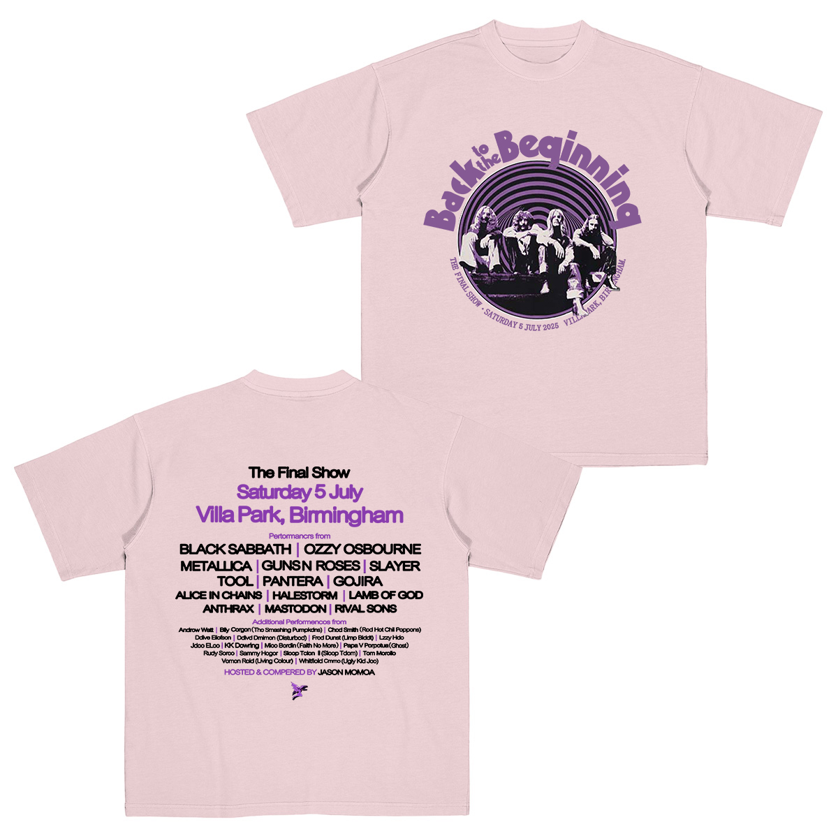 Black Sabbath And Ozzy Osbourne Unisex T-Shirt