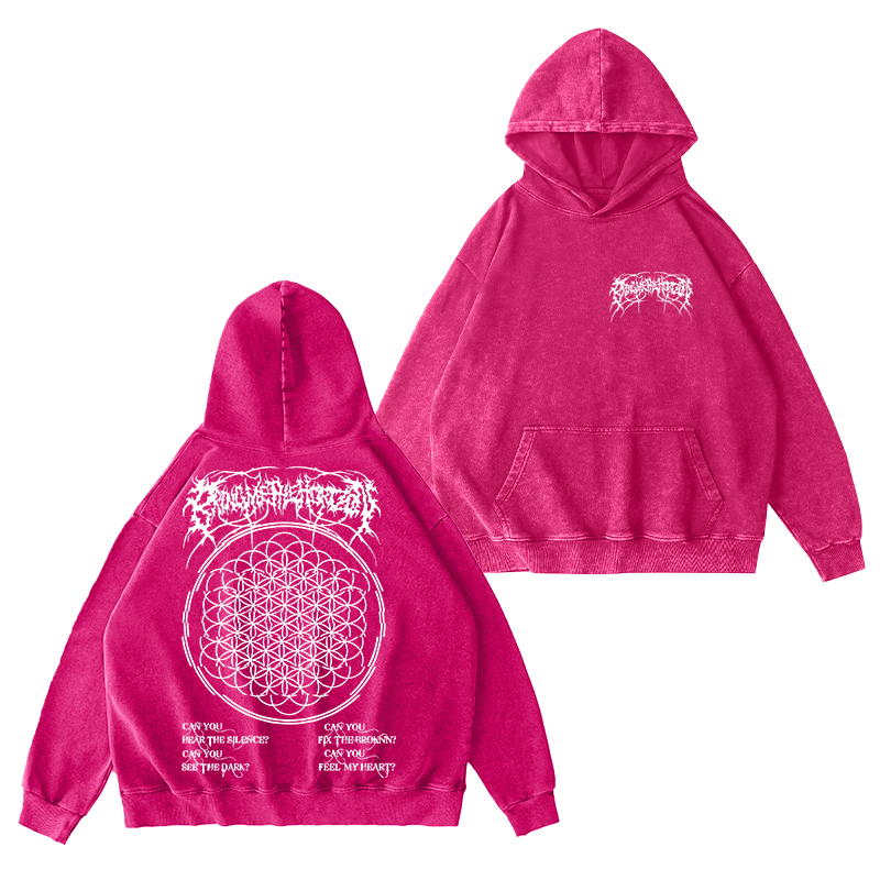 Bring Me The Horizon Washed Unisex Hoodie