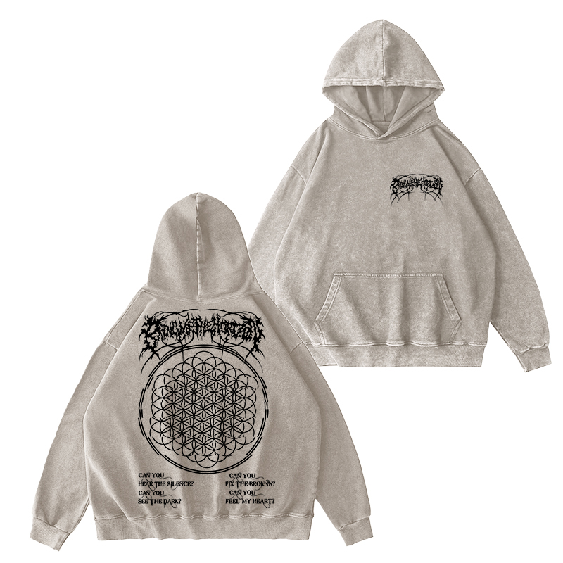 Bring Me The Horizon Washed Unisex Hoodie