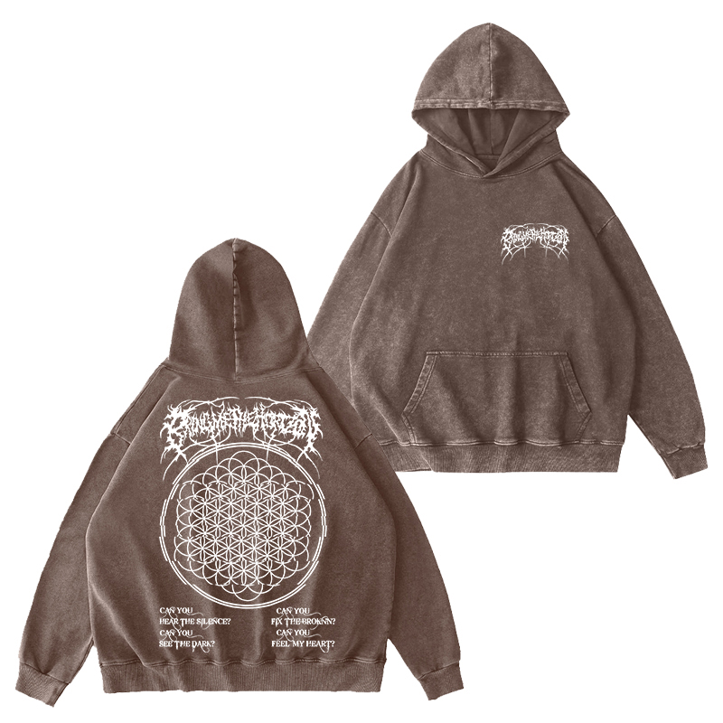 Bring Me The Horizon Washed Unisex Hoodie