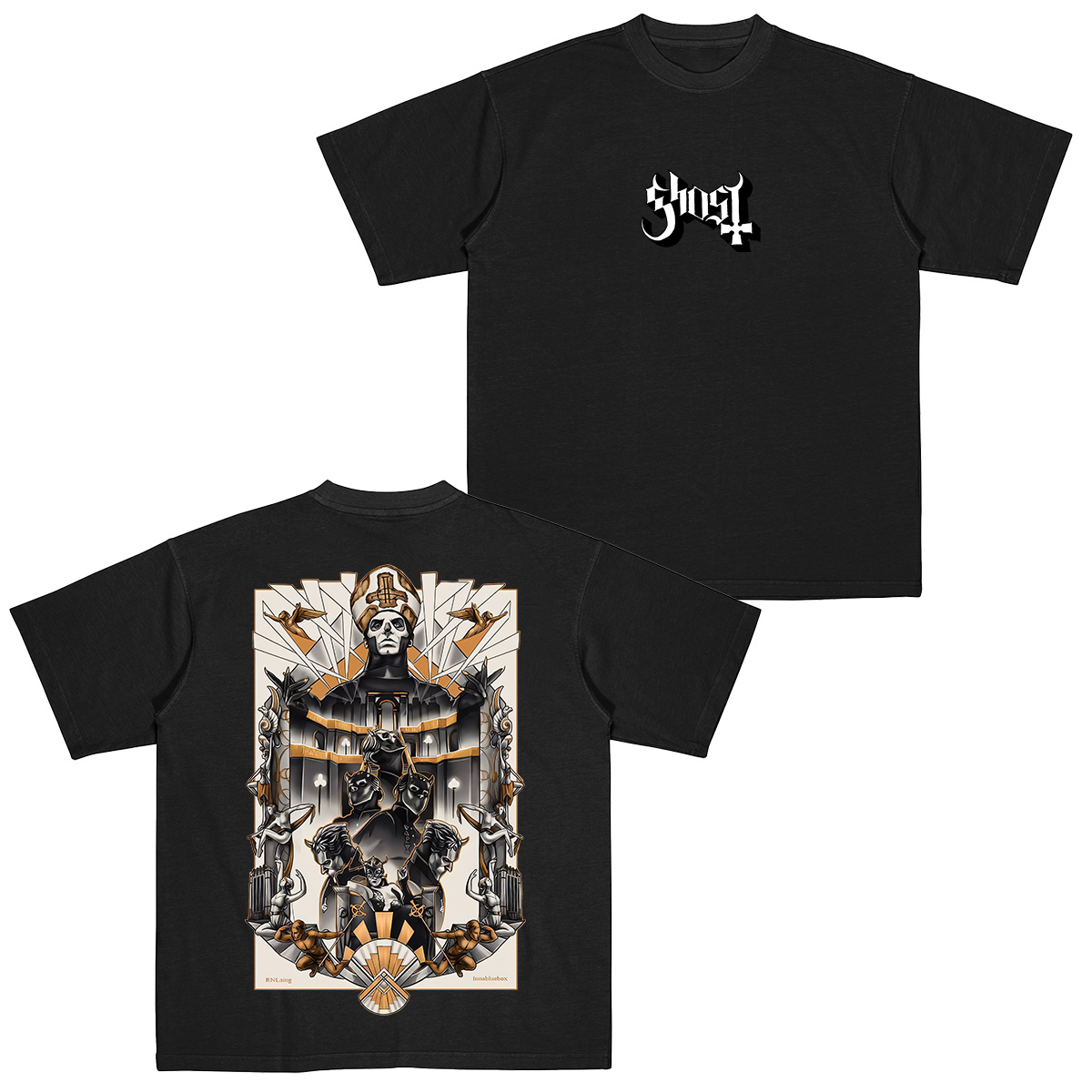 Ghost Cotton Unisex T-shirt