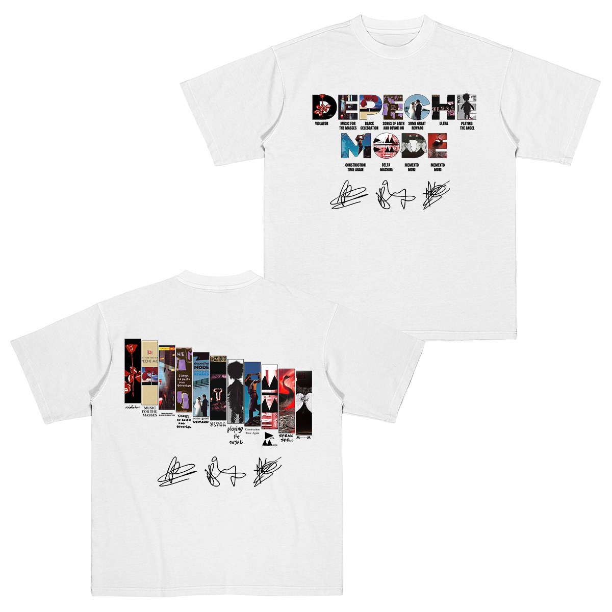 Depeche Mode Cotton Unisex T-shirt