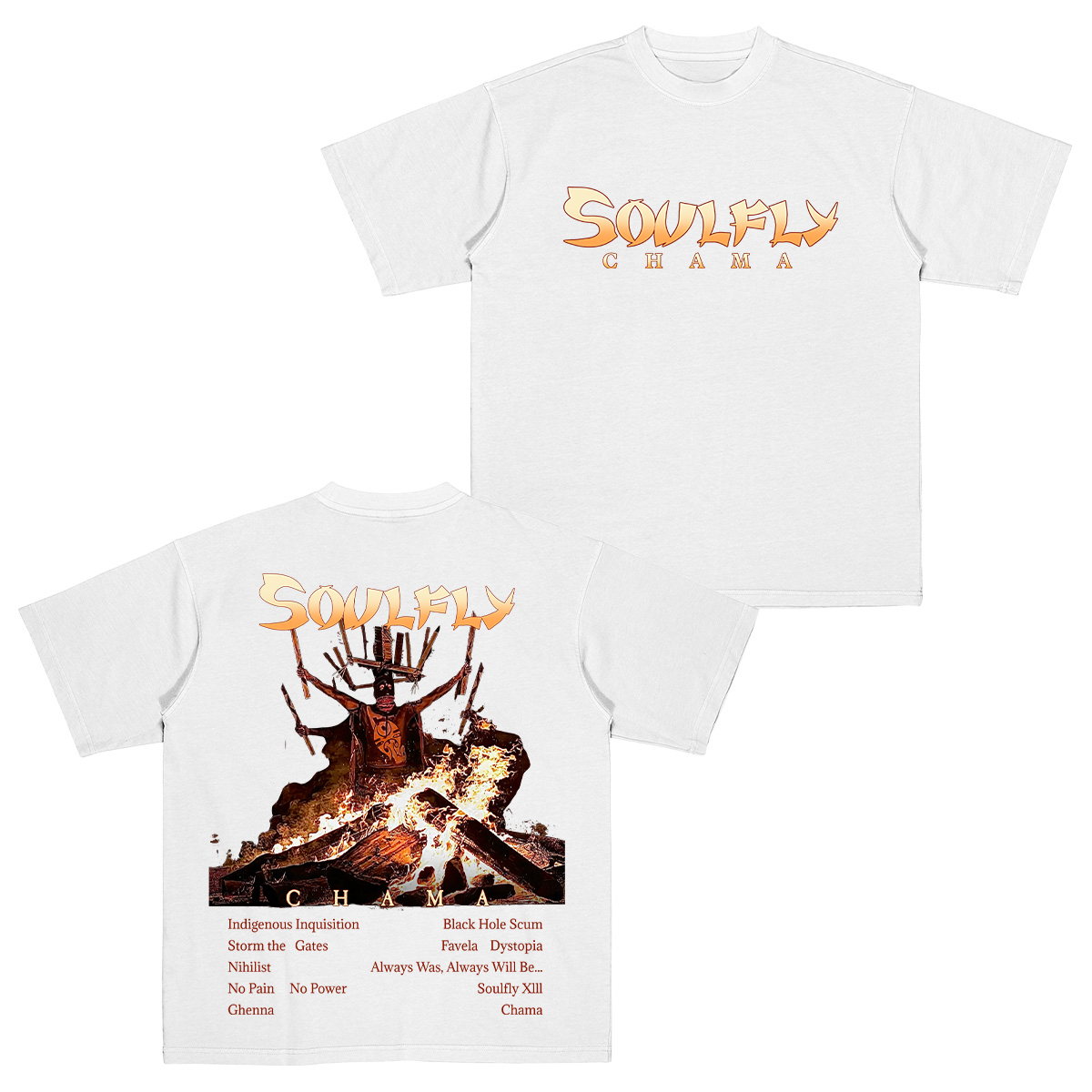 Soulfly Band Cotton Unisex T-shirt