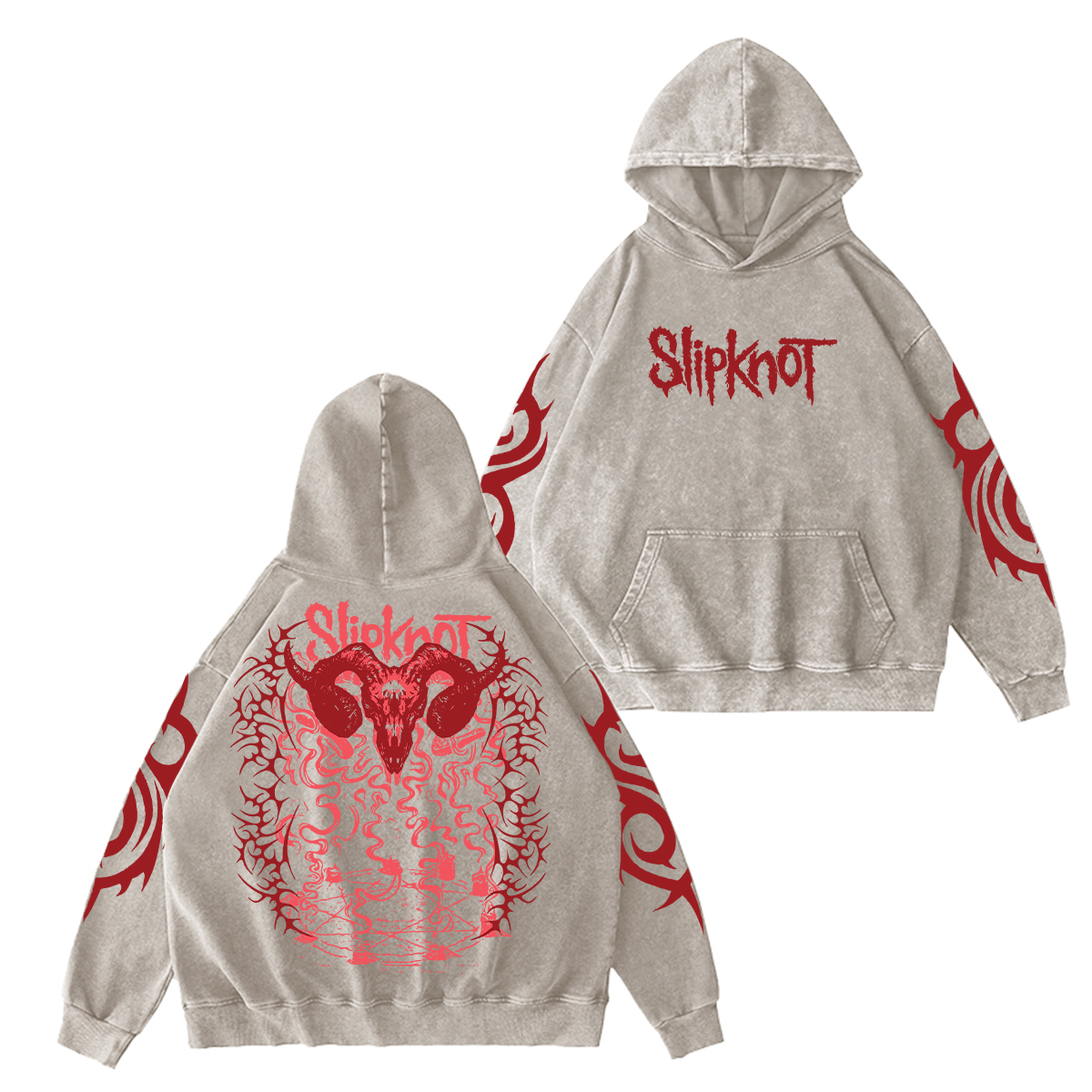 Slipknot Washed Unisex Hoodie