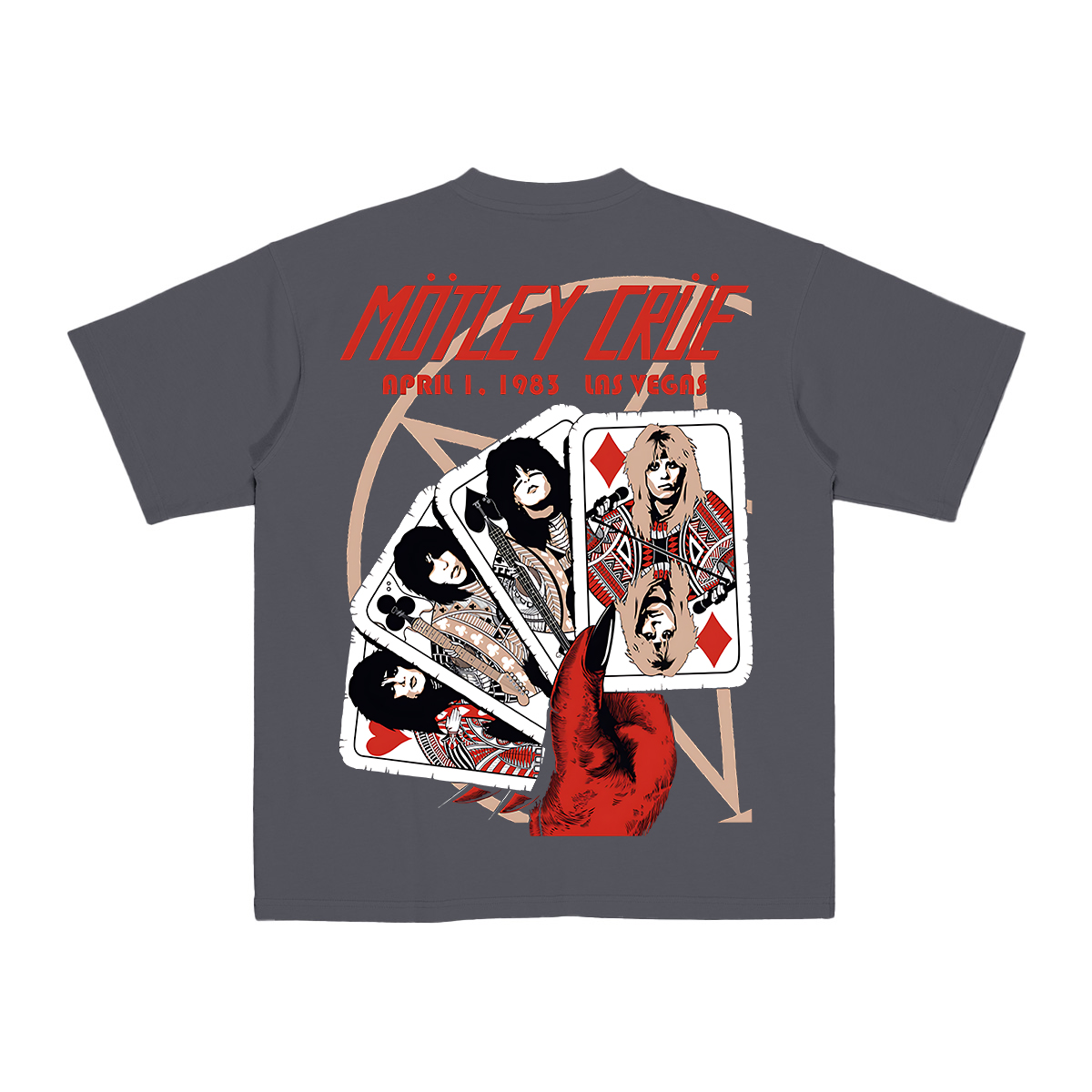 Motley Crue Vintage Cotton Unisex T-shirt