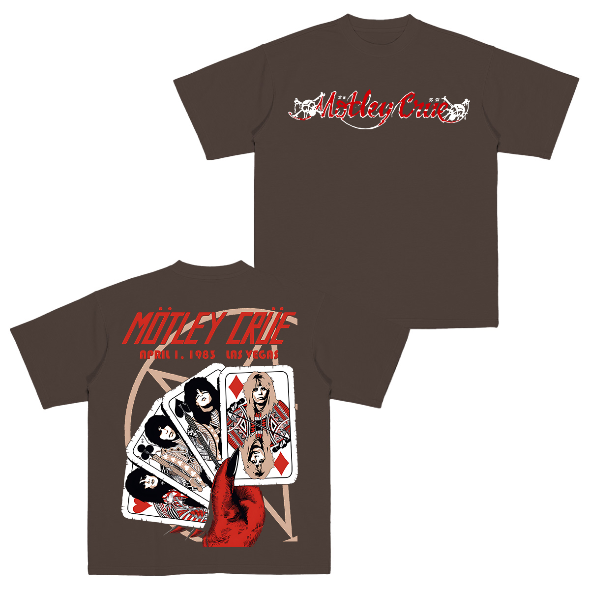 Motley Crue Vintage Cotton Unisex T-shirt