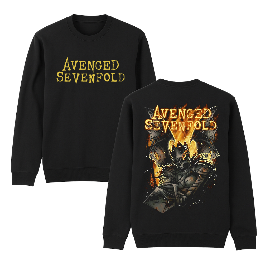 Avenged Sevenfold Cotton Unisex Crewneck Sweatshirt