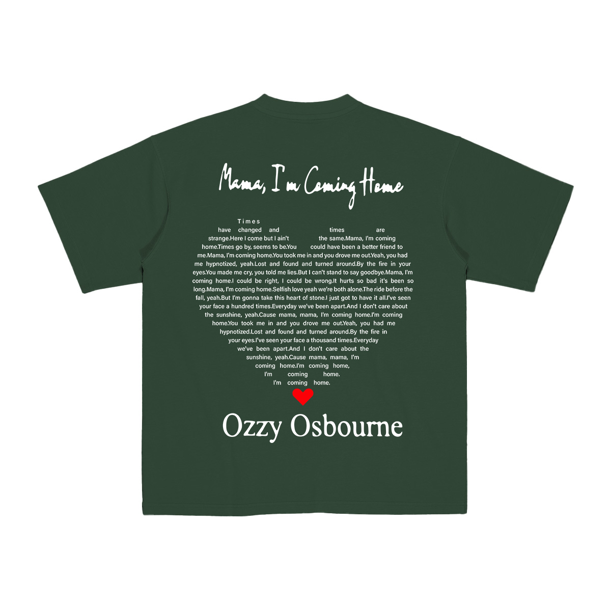 Ozzyo Sbourne Cotton Unisex T-shirt