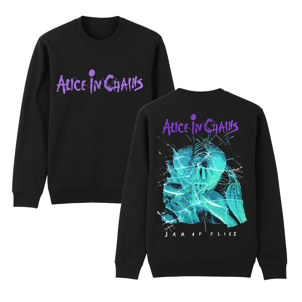 Alice in Chains Cotton Unisex Crewneck Sweatshirt