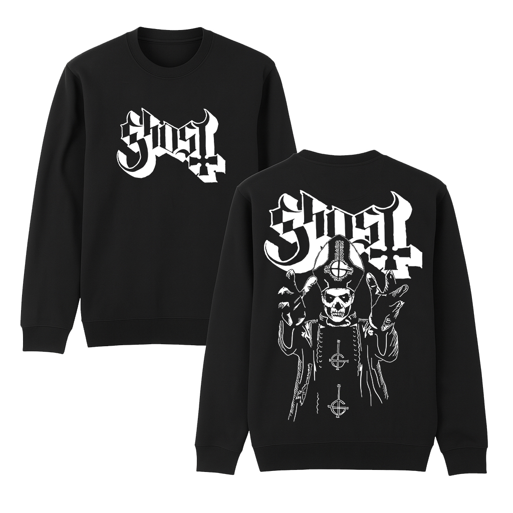 Limited Edition Ghost Papa Emeritus IV Cotton Unisex Crewneck Sweatshirt