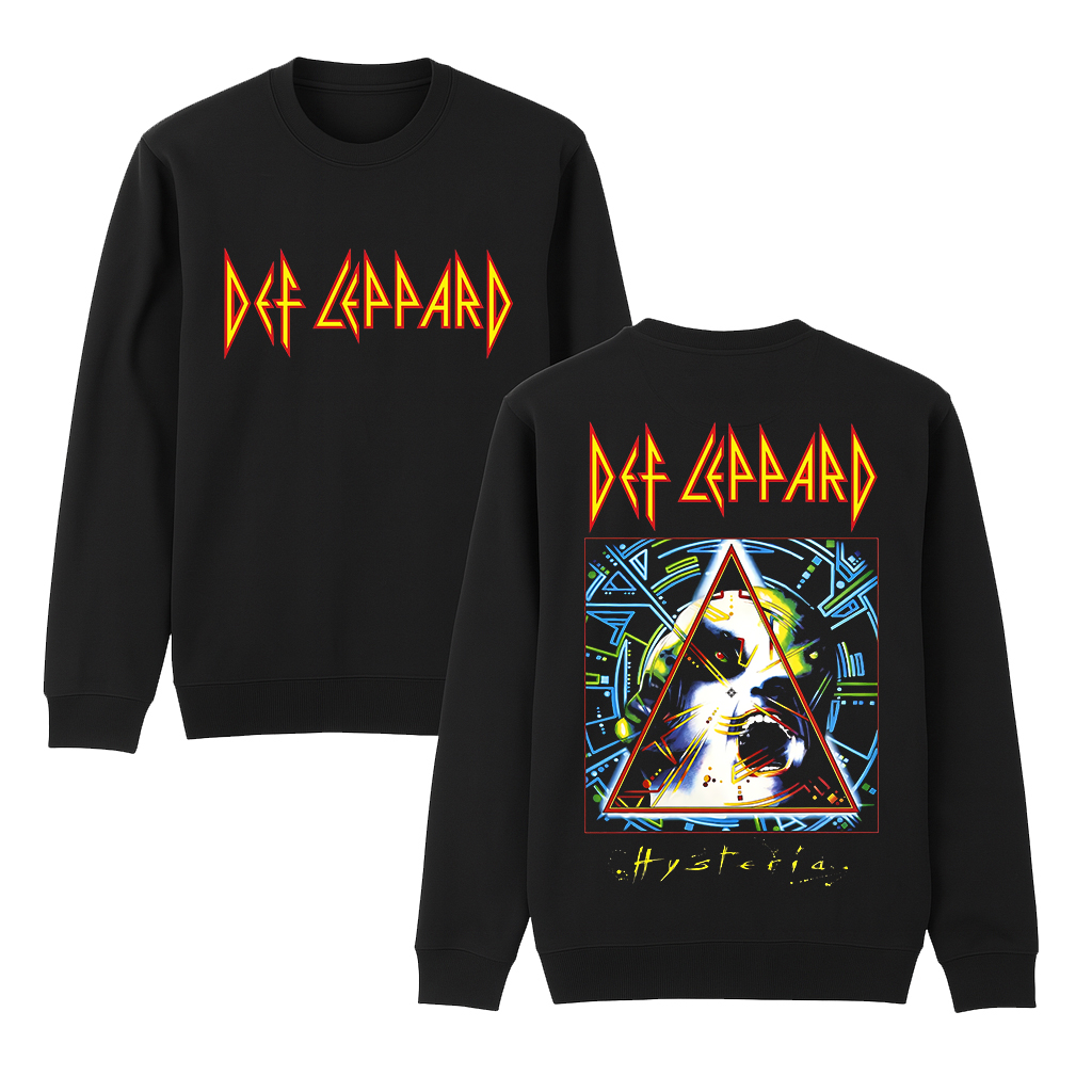 Def Leppard Cotton Unisex Crewneck Sweatshirt