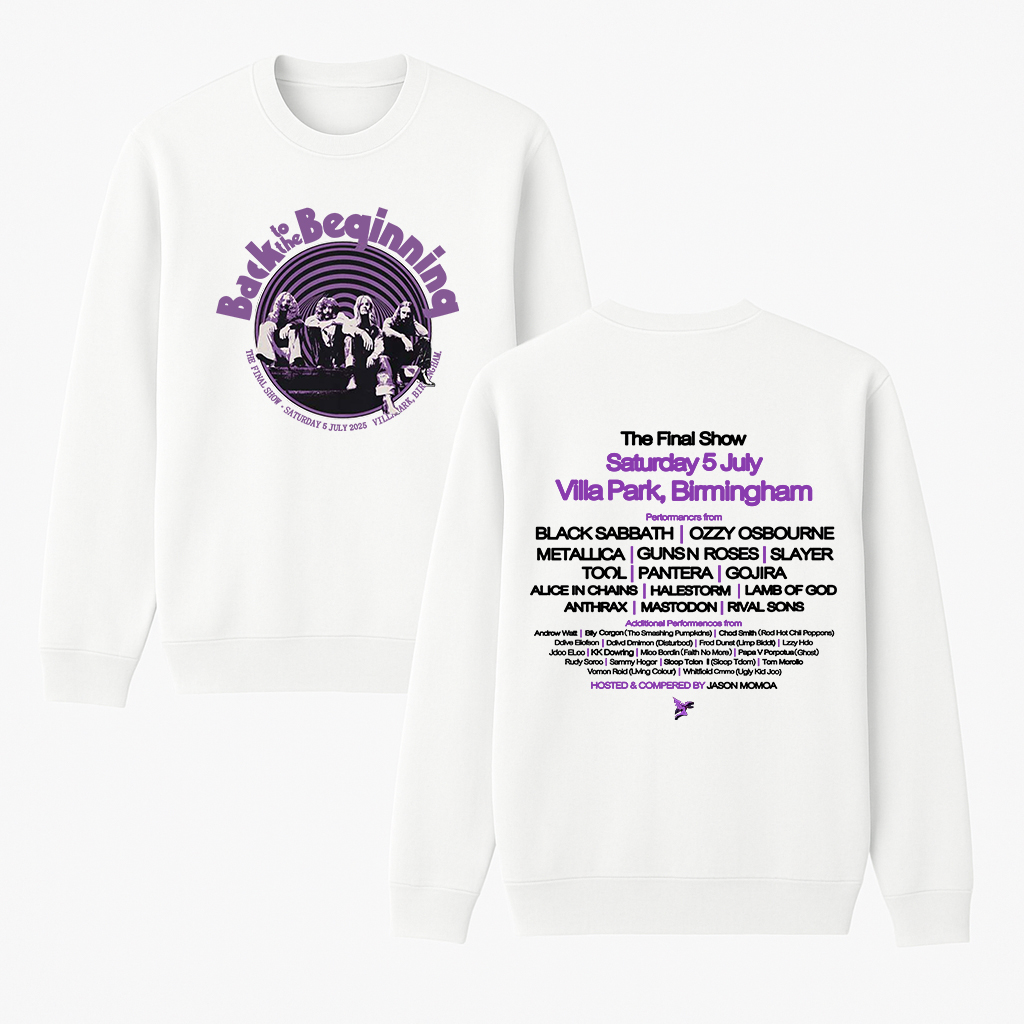 Black Sabbath And Ozzy Osbourne Cotton Unisex Crewneck Sweatshirt