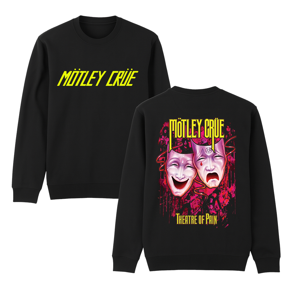 Motley Crue Cotton Unisex Crewneck Sweatshirt