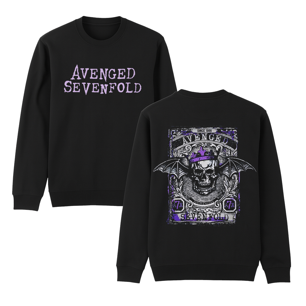 Avenged Sevenfold Heavy Metal Cotton Unisex Crewneck Sweatshirt