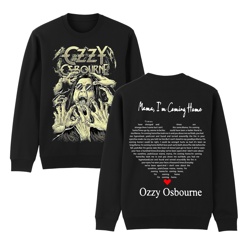 Ozzyo Sbourne Cotton Unisex Crewneck Sweatshirt