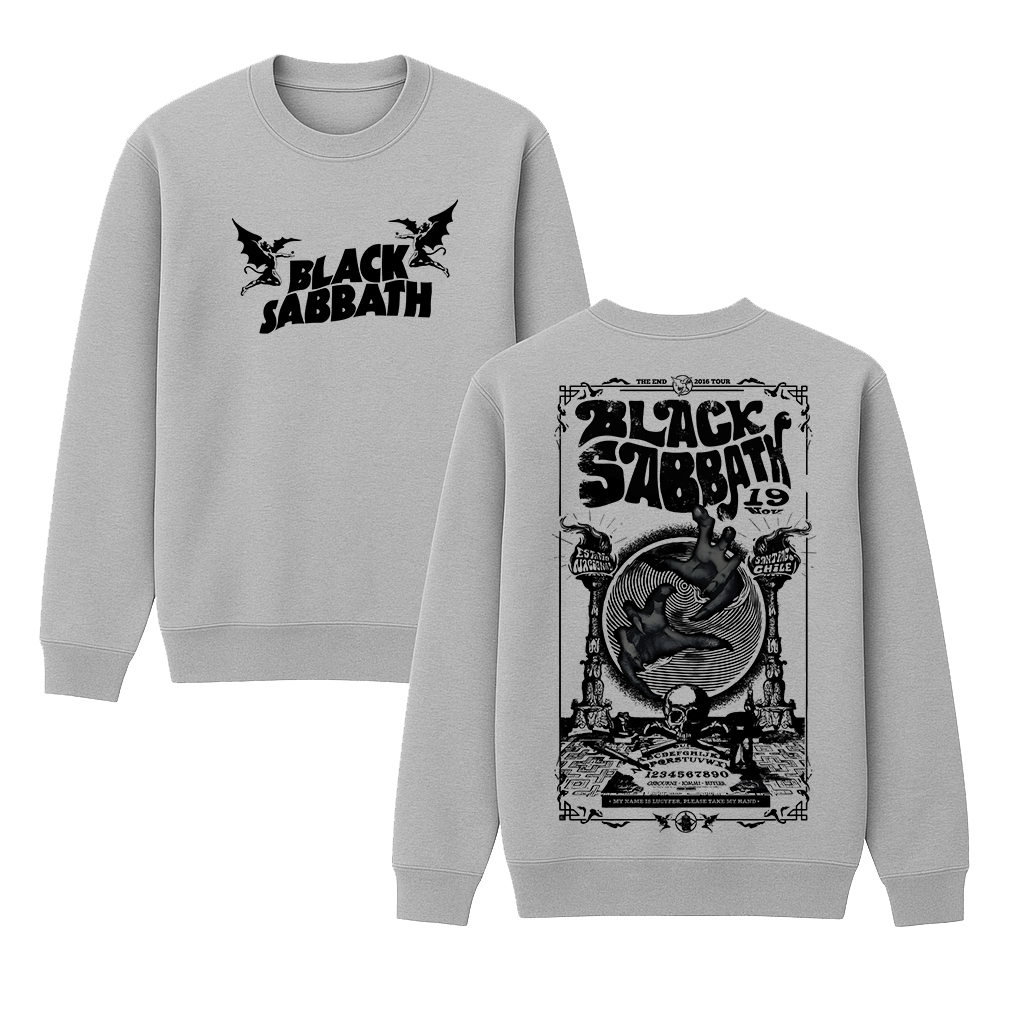 Black Sabbath Cotton Unisex Crewneck Sweatshirt