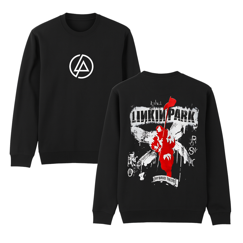 Linkin Park Hybrid Theory Cotton Unisex Crewneck Sweatshirt