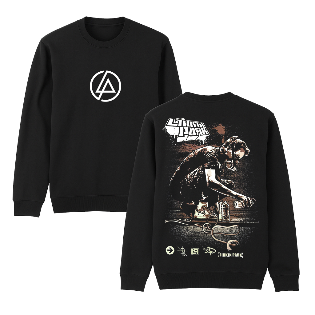 Linkin Park Cotton Unisex Crewneck Sweatshirt
