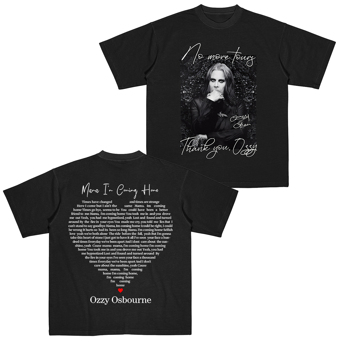 Ozzy Osbourne Rock and Roll Unisex T-shirt