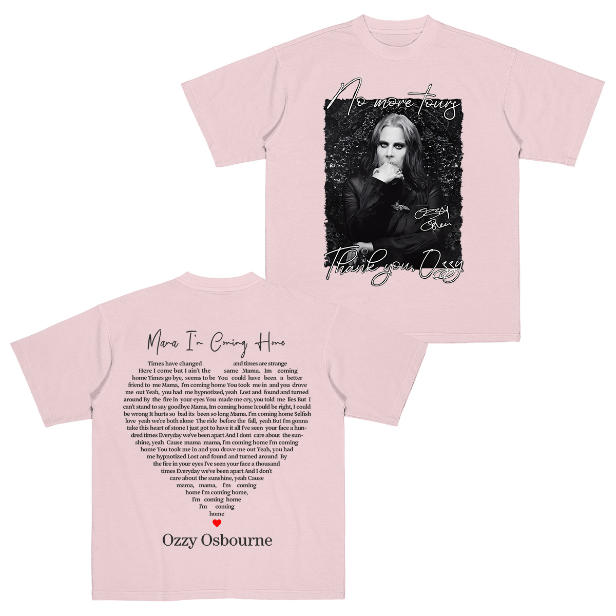 Ozzy Osbourne Rock and Roll Unisex T-shirt